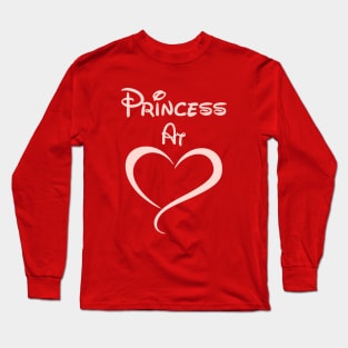 Princess At Heart Long Sleeve T-Shirt